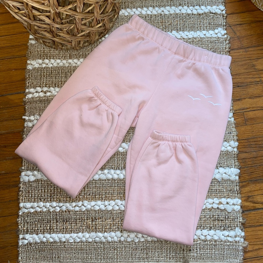 Pink lazy sweatpants